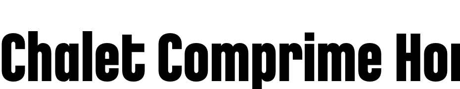 Chalet Comprime Hong Kong Eighty Font Download Free